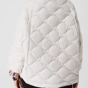 Windsor Daunenjacke Mit Raglanärmeln – Ecru 15