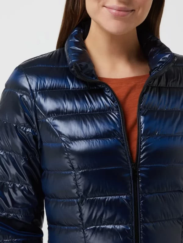 Beaumont Amsterdam Daunenjacke Mit Stehkragen – Marineblau 4
