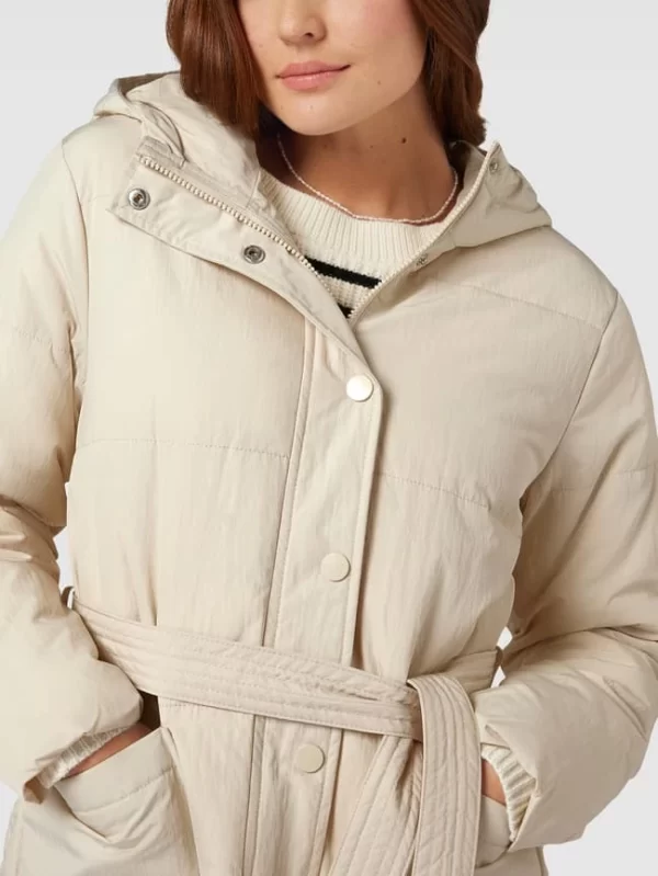Pieces Steppjacke Mit Eingrifftaschen – Sand 4