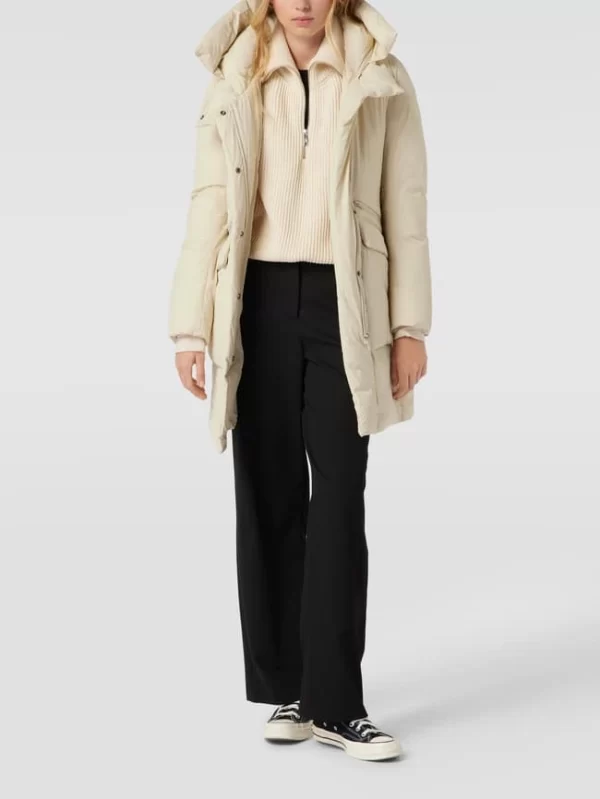 REVIEW Parka Mit Kapuze – Beige 1