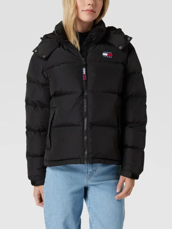 Tommy Jeans Daunenjacke Mit Label-Patch Modell ‘Alaska’ – Schwarz 5