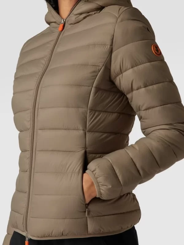 SAVE THE DUCK Steppjacke Mit Kapuze Modell ‘Daisy’ – Taupe 4
