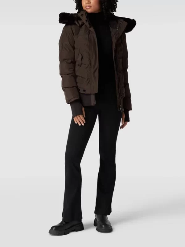 Wellensteyn Funktionsjacke Mit Label-Applikation Modell ‘Queens’ – Olivgrün 1