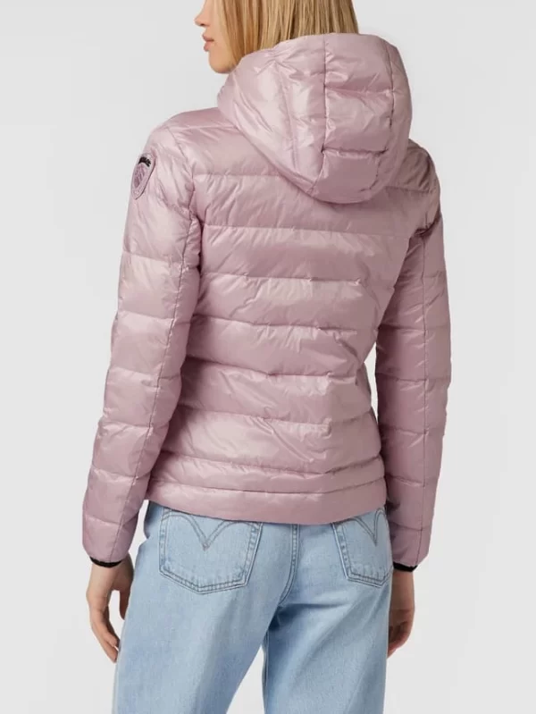 Blauer Usa Daunenjacke Mit Kapuze – Flieder 6