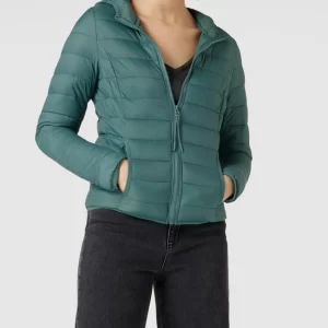 REVIEW Steppjacke Mit Seitlichen Eingrifftaschen – Petrol 13