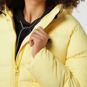 CHAMPION Steppjacke Mit Kapuze – Hellgelb 11