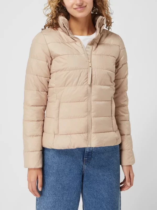 Tom Tailor Steppjacke Mit Stehkragen – Beige 5