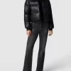 No.1 Como Steppjacke Mit Label-Print Modell ‘KATIE’ – Schwarz 17