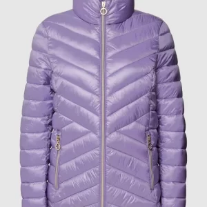 Christian Berg Woman Selection Steppjacke Mit Stehkragen Und Reißverschlusstasche – Lavendel 9