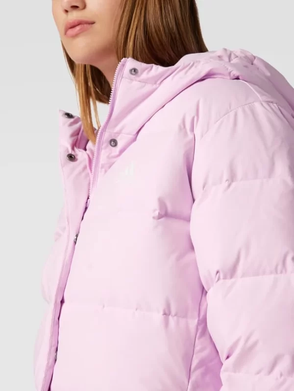 ADIDAS SPORTSWEAR Daunenjacke Mit Label-Print Modell ‘HELIONIC’ – Lila 4