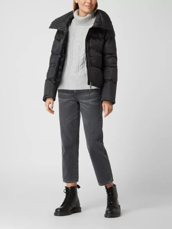 Ragwear Steppjacke Mit Stehkragen – Schwarz 1
