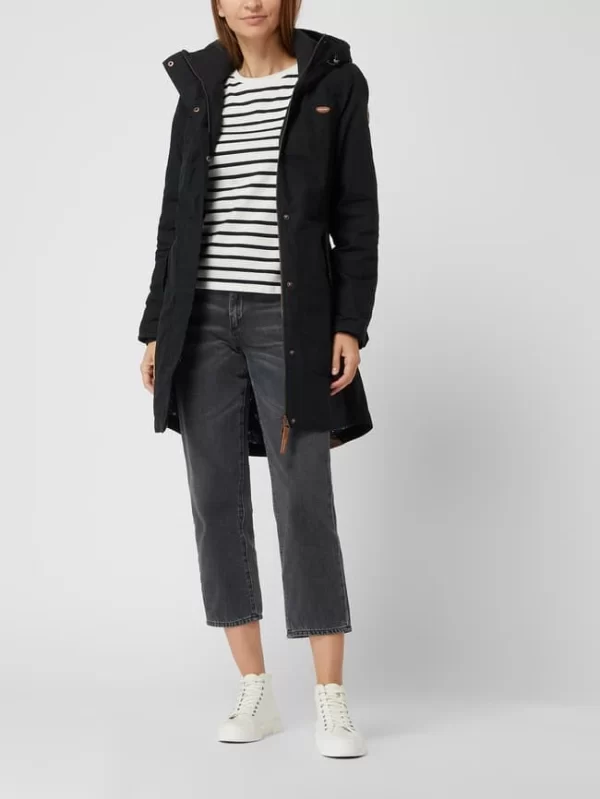 Ragwear Parka Mit Kapuze Modell ‘Jannisa’ – Schwarz 1