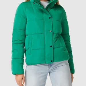 Only Steppjacke Mit Stehkragen Modell ‘COOL’ – Gras Grün 13