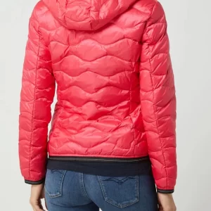Blauer Usa Daunenjacke Mit Kapuze – Pink 16