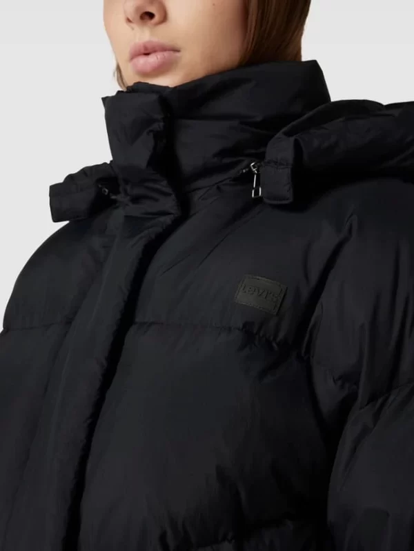 Levi’s® Daunenjacke Mit Label-Patch Modell ‘BUBBLE’ – Schwarz 4