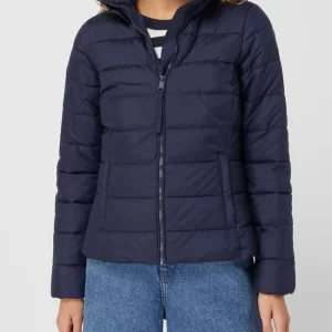 Tom Tailor Steppjacke Mit Stehkragen – Marineblau 13