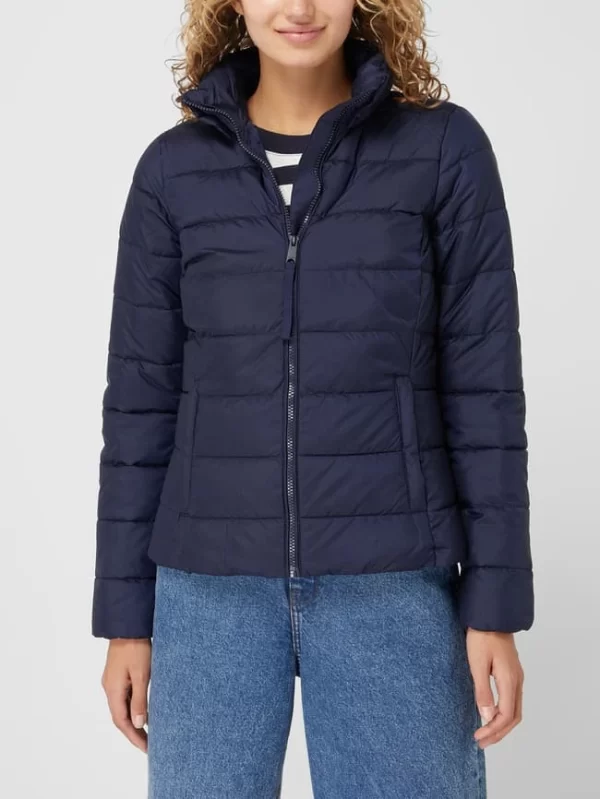 Tom Tailor Steppjacke Mit Stehkragen – Marineblau 5