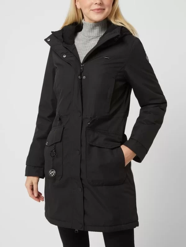 Ragwear Parka Mit Kapuze – Schwarz 5