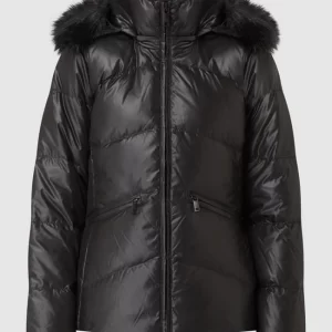 Calvin Klein Womenswear Daunenjacke Mit Abnehmbarer Kapuze – Schwarz 9