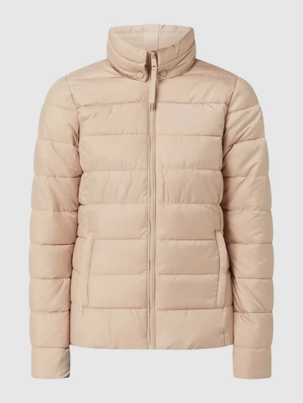 Tom Tailor Steppjacke Mit Stehkragen – Beige 3