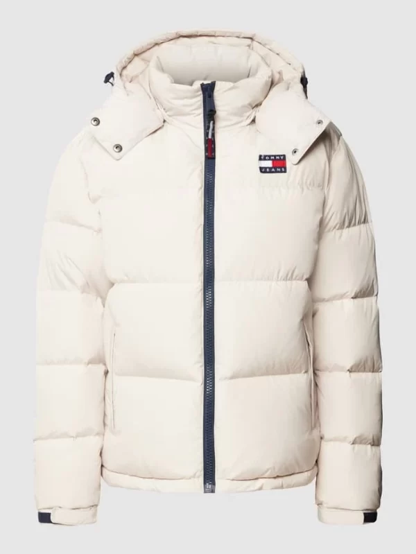 Tommy Jeans Daunenjacke Mit Label-Patch Modell ‘Alaska’ – Beige 3