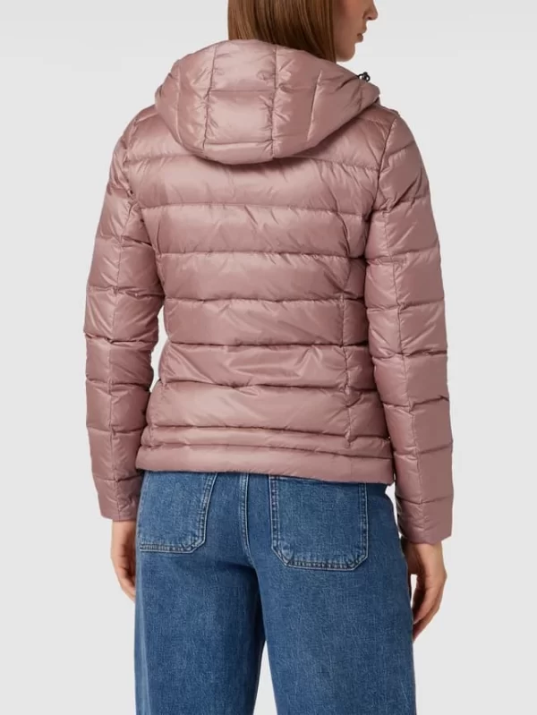 Blauer Usa Daunenjacke Mit Kapuze – Altrosa 6