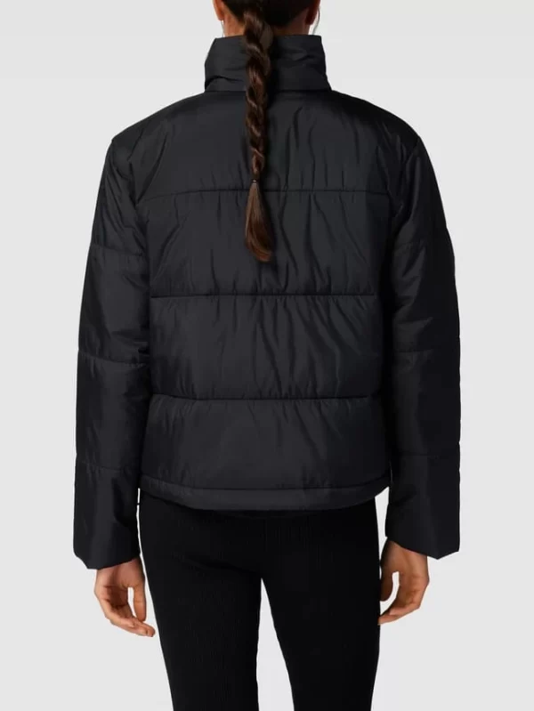 Adidas Originals Steppjacke Mit Kontraststreifen – Schwarz 6