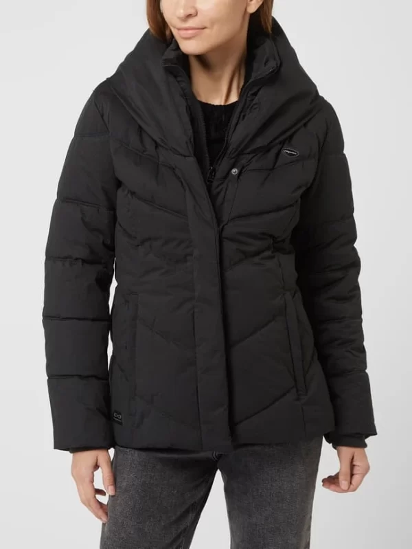 Ragwear Steppjacke Mit Kapuze Modell ‘Natesa’ – Wasserdicht – Schwarz 5