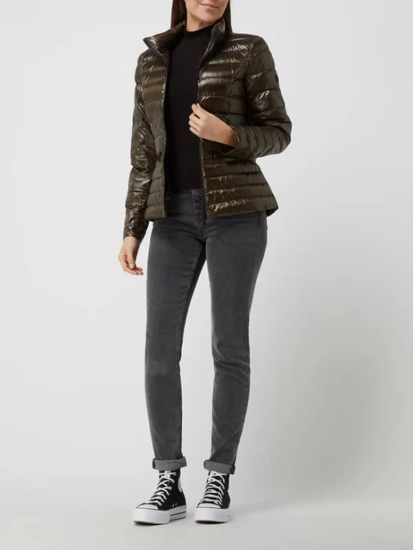 Beaumont Amsterdam Daunenjacke Mit Stehkragen – Khaki 1