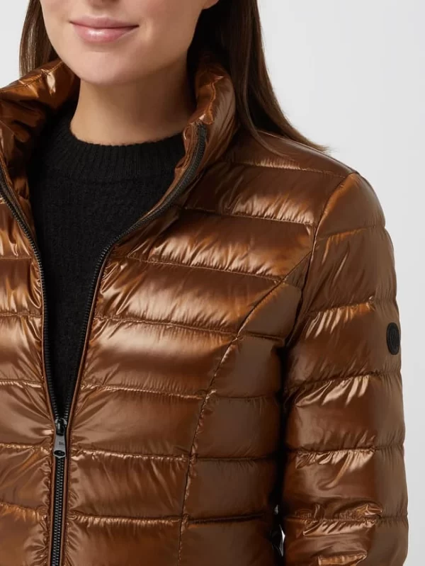 Beaumont Amsterdam Daunenjacke Mit Stehkragen – Cognac 4
