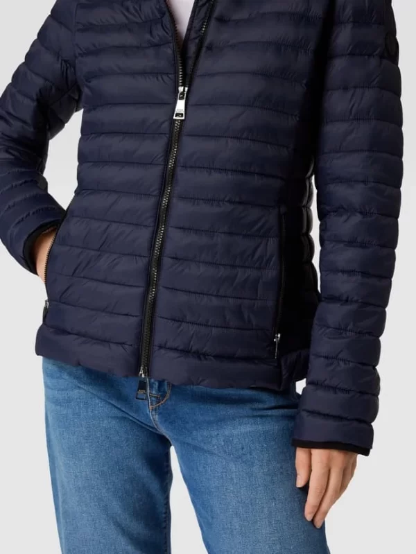 Fuchs Schmitt Steppjacke Mit Label-Patch – Marineblau 4