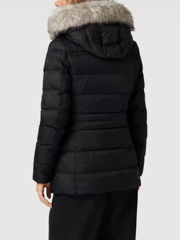 Tommy Hilfiger Daunenjacke Mit Label-Detail Modell ‘TYRA’ – Schwarz 6
