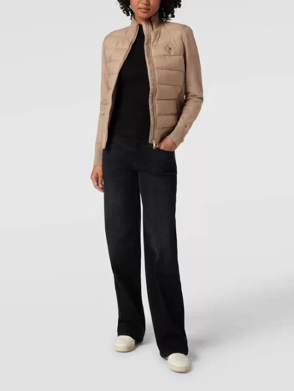 Tommy Hilfiger Steppjacke Mit Label-Stitching Modell ‘Sorona’ – Beige 1