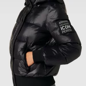 ARMANI EXCHANGE Daunenjacke Mit Label-Patch – Schwarz 11