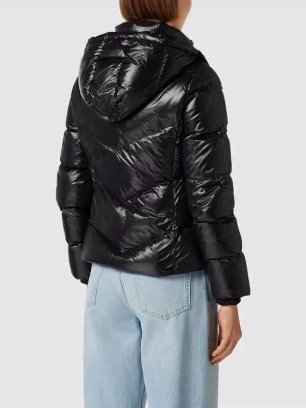BOSS Daunenjacke Mit Label-Details Modell ‘Pepule’ – Schwarz 6
