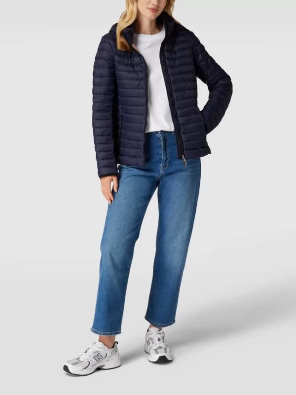 Fuchs Schmitt Steppjacke Mit Label-Patch – Marineblau 1