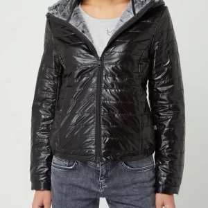 Freaky Nation Steppjacke Mit Kapuze – Schwarz 13