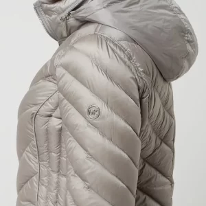 MICHAEL Michael Kors Light-Daunenjacke Mit Herausnehmbarer Kapuze – Silber 12
