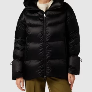Windsor Daunenjacke Mit Label-Details – Schwarz 13