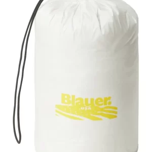 Blauer Usa Daunenjacke Mit Kapuze – Weiß 18
