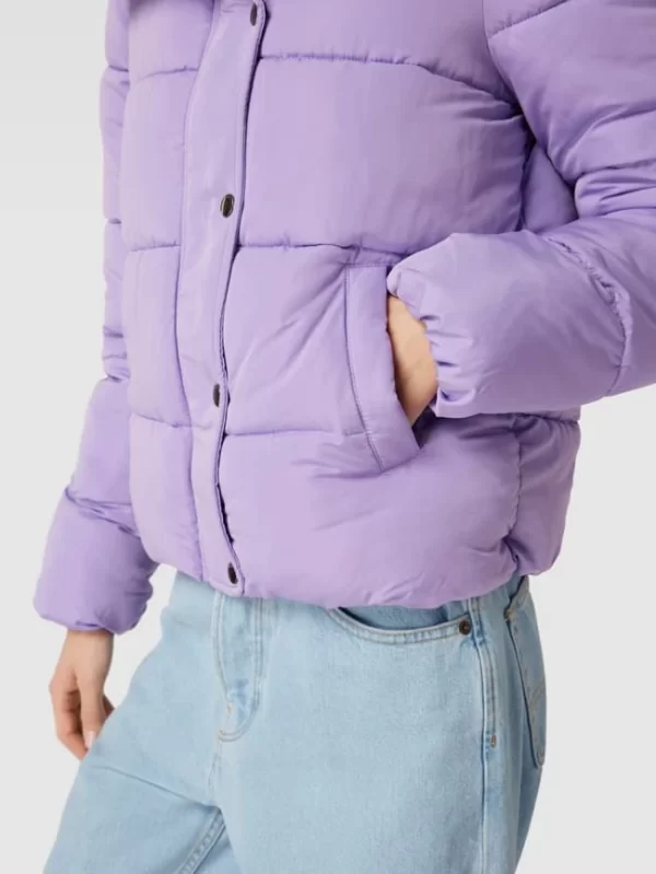 Only Steppjacke Mit Stehkragen Modell ‘COOL’ – Violett 4