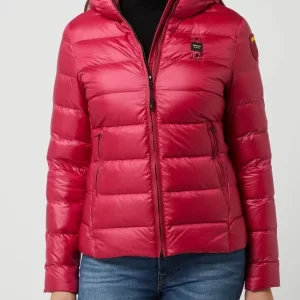 Blauer Usa Daunenjacke Mit Kapuze – Pink 13