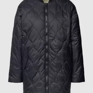 FREE/QUENT Steppjacke Mit Seitlichen Eingrifftaschen Modell ‘Prima’ – Schwarz 9