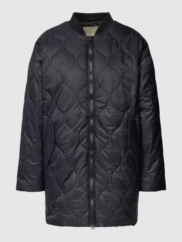 FREE/QUENT Steppjacke Mit Seitlichen Eingrifftaschen Modell ‘Prima’ – Schwarz 3