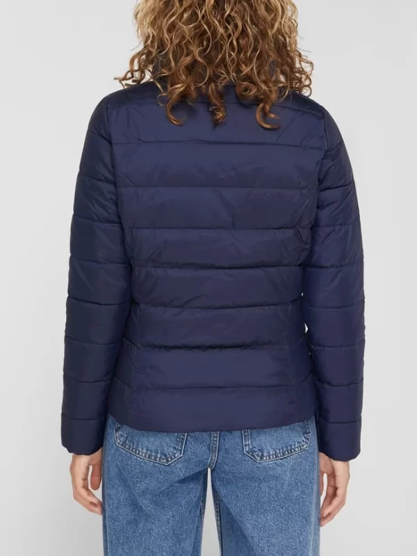 Tom Tailor Steppjacke Mit Stehkragen – Marineblau 6