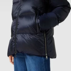 Windsor Daunenjacke Mit Label-Details – Marineblau 11