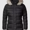 Tommy Hilfiger Curve PLUS SIZE Daunenjacke Mit Kapuze – Schwarz 19