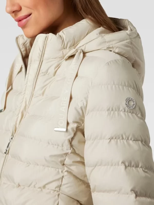 Fuchs Schmitt Steppjacke Mit Label-Detail – Sand 4