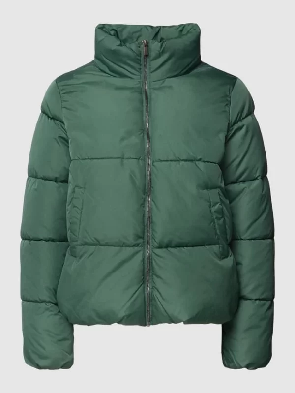 Vila Steppjacke Mit Stehkragen – Bottle 3