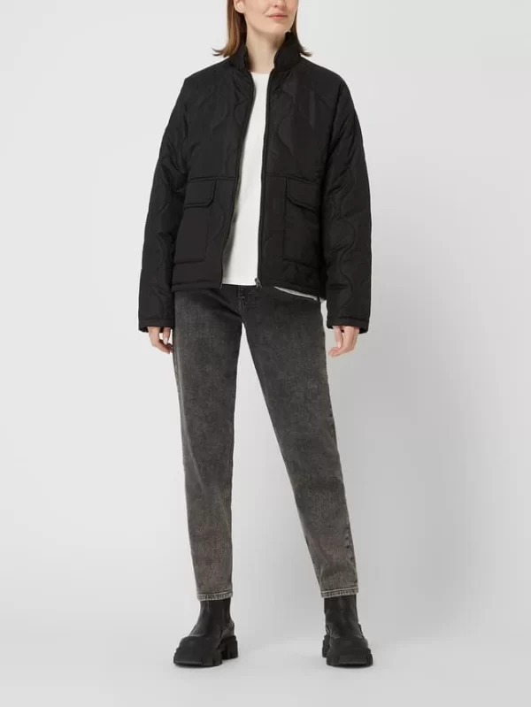 Soyaconcept Steppjacke Mit Stehkragen – Schwarz 1